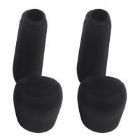 2Pcs Universal Manual Car Hand Brake Case Silicone Gear Head Shift Knob Cover Gear Shift Collars Handbrake Grip