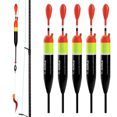 【YF】♂◙∏  Fishing Float 15g 10g 5g Bobber Rigs Balsa Wood Colorful Tackle