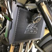 ฝาครอบอุปกรณ์ปกป้องป้องกันแผงติดหม้อน้ำรถมอเตอร์ไซค์สำหรับ Kawasaki Z900 Z 900 2017 2018 2019 2020 2021 2022 2023อุปกรณ์เสริมรถจักรยานยนต์ Z900