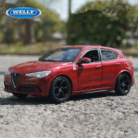 Bburago 1:24 Alfa Romeo Svio SUV รถรุ่น Diecast โลหะของเล่นรถรุ่นจำลองคอลเลกชันเด็กของเล่นของขวัญ