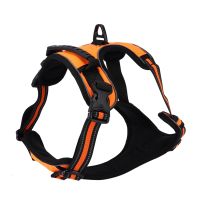 HOT SALE Dog Harness No Pull Breathable Reflective Harness Reflective Dog Strap Adjustable Dog Leash Strap