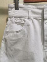 Women White Jeans High Waist Simple Summer 2021 Ladies Denim Shorts