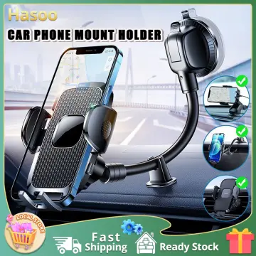 Dashboard Phone Holder for Car【360° Widest View】9in Flexible