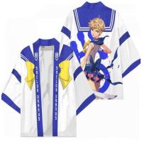 2022 New Product Sailor Moon Harajuku Kimono Robe Jacket Haori Cloak Cardigan