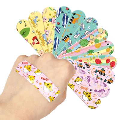 【LZ】 120pcs/set Waterproof Cartoon Band Aid Medical Strips First Aid Wound Plasters for Children Adult Skin Patch Adhesive Bandages