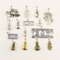 Coin Money Symbol Money Bag Charms For Jewelry Making Accessories Diy Craft