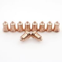 10PCS 51311 Plasma Shielded Nozzle 1.1mm Plasma Consumable Accessories For PT80 PT-80 IPT-80 Plasma Cutting Torch Tools Welding Tools