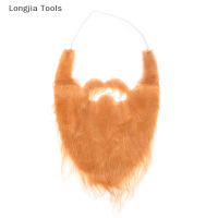 Longjia Tools Handmade วิกผมเคราหมวกโครเชต์หนวดฮาโลวีนปาร์ตี้ตกแต่งวิกผม props