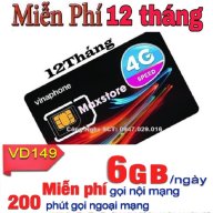 Sim 4G Vinaphone D500 Trọn Gói 1 Năm Không Cần Nạp Tiền - Mua Về Dùng Ngay thumbnail