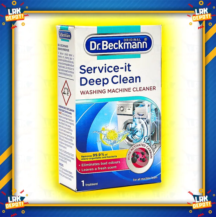 Dr. Beckmann Serviceit Deep Clean Washing Machine Cleaner 250g Lazada PH