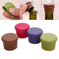 3Pcs Wine Bottle Caps Silicone Soft Drink Stopper Reusable Beer Wine Lid Fresh Keeping Bottle Sealers Kitchen Accessories