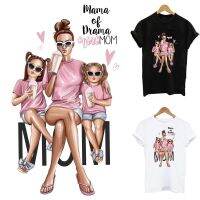 【hot】 Mom And Iron Patches Clothing Print-On Hoodies Thermal Transfer Sticker Appliqued