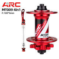 ใหม่ ARC MT009 BOOST 4 IN 1ด้านหน้าจักรยาน Hub Mountain MTB Bike Hub จักรยานฮับ110X15มม. 100X15มม. เบรค28 32 36หลุม