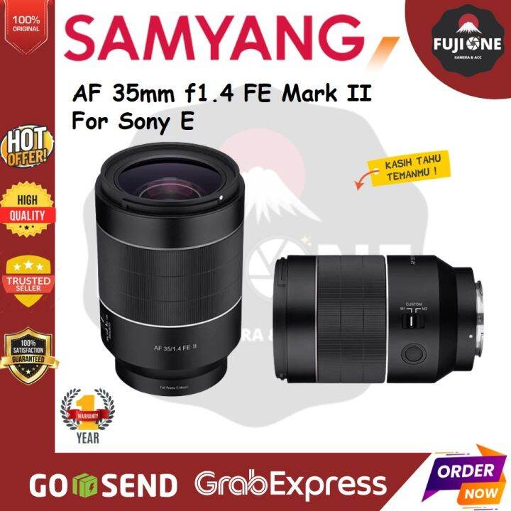 Obiettivo Samyang AF 35mm F1.4 II FE Per Sony E-Mount - Grandangolare Per Full Frame E APS-C, Autofocus Silenzioso - Foto 10