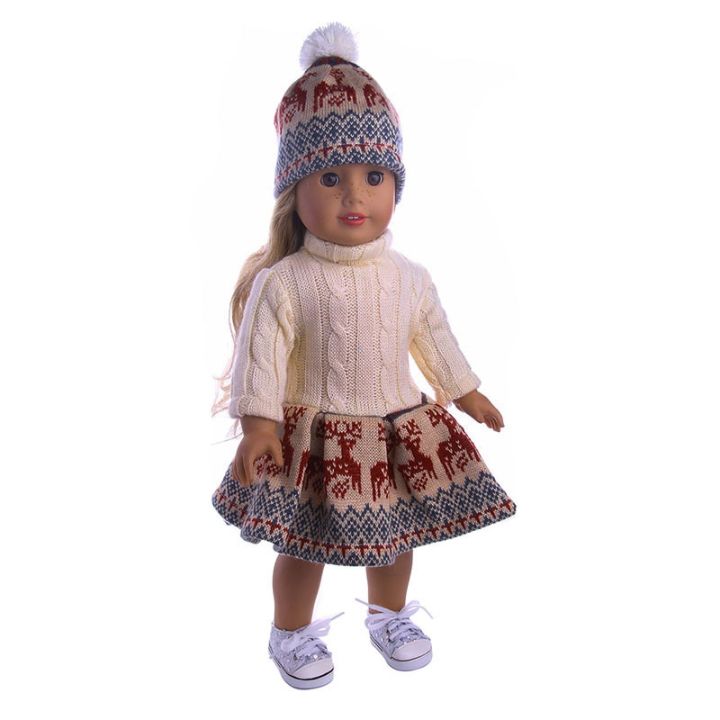 doll-clothes-handmade-sweater-suit-winter-warm-18inch-american-doll-girl-39-s-and-43cm-new-born-baby-accessories-gift-for-baby-doll
