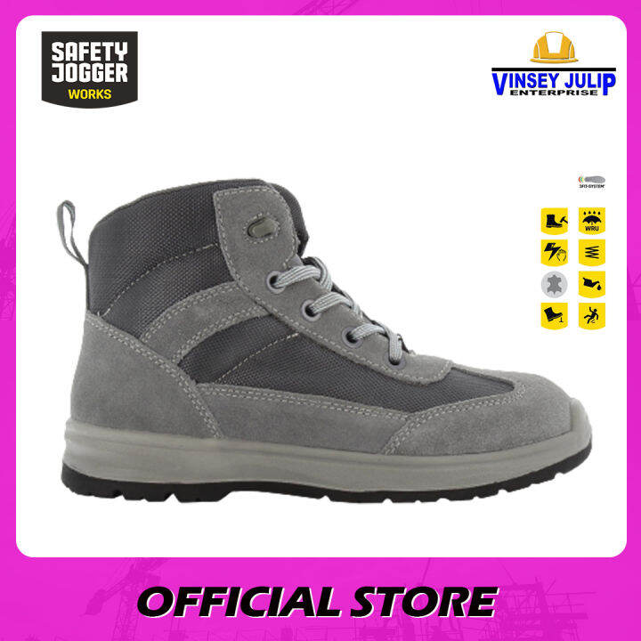 Safety Jogger BOTANIC High Cut Steel Toe Cap and Steel Midsole Safety