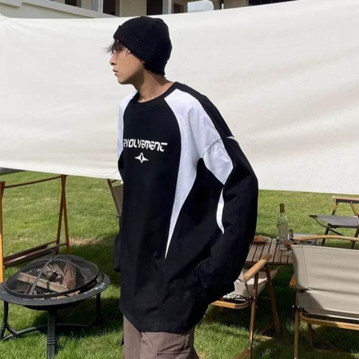 asrv-เสื้อฮู้ดชาย-เสื้อมีฮู้ดผู้ชาย-hoodie-เสื้อกันหนาว-ผู้ชาย-เสื้อยืดคอกลมชายเสื้อลายพิมพ์แขนยาว