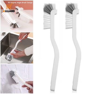 Creative Right Angle Cup Brush/ Long Handle Cleaning Brush For Bottle Cup Corner Crevice/ Household Cleaning Accessories