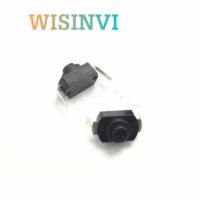 10PCS/LOT 1288BM Flashlight Switch Black Mini Push Button Switch 2 Pins Right Angle Pin 16340 Switch