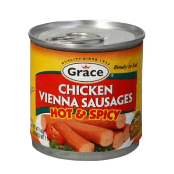 import-foods-grace-vienna-sausages-hot-amp-spicy-200g-เกรซ-เวียนนา-ซอสเซส-ฮอต-แอนด์-สไปซี่-200กรัม