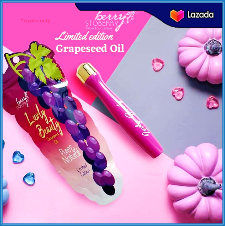 LUVLY BERRY GRAPE SEED OIL BERRY STOBERRY GRAPESEED ORIGINAL Lazada