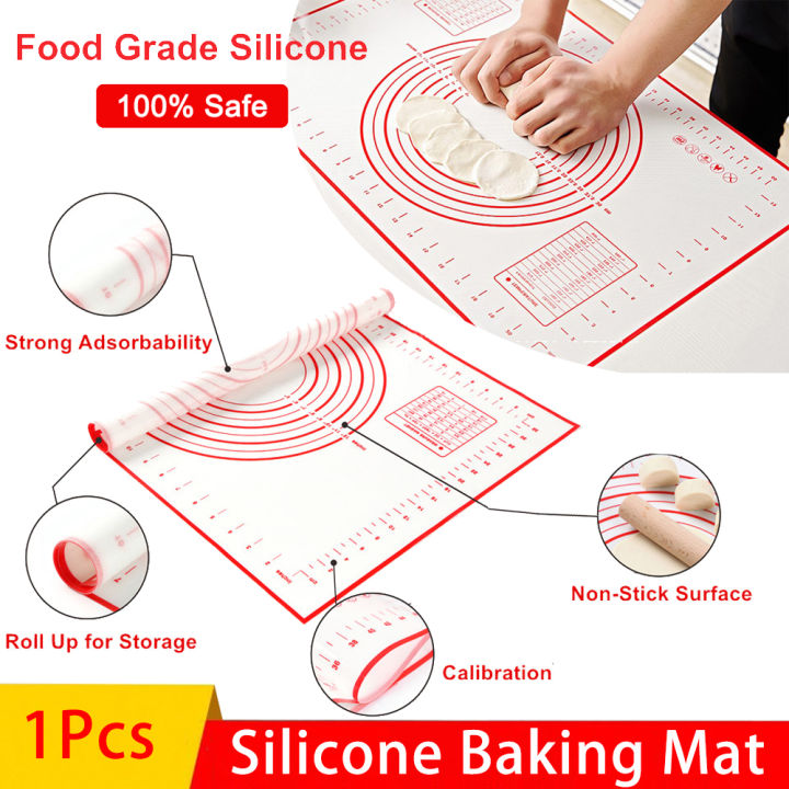 Kitchen Dough Large Baking Rolling Mat Silicone Baking Mat - China