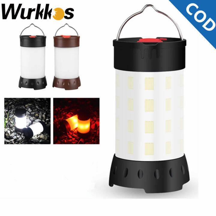 Mini LED Camping Light USB Rechargeable Camping Lantern 5 Modes with