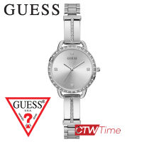 (ผ่อนชำระ สูงสุด 10 เดือน) Guess Bellini นาฬิกาข้อมือผู้หญิง สายสแตนเลส รุ่น GW0022L1 (สีเงิน)