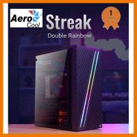 สินค้าขายดี!!! Computer case AeroCool Streak RGB (Black) มีพัดลมขนาด 80mm ให้ด้านหลัง 1 ตัว ประกัน 1 ปี ที่ชาร์จ แท็บเล็ต ไร้สาย เสียง หูฟัง เคส ลำโพง Wireless Bluetooth โทรศัพท์ USB ปลั๊ก เมาท์ HDMI สายคอมพิวเตอร์