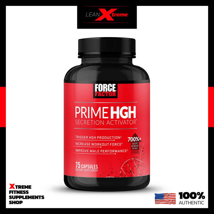 Force Factor Prime H G H Secretion Activator 75 Capsules Achieve Peak Masculinity Th 9848