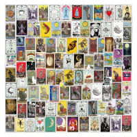 1030110pcs Gothic Cartoon Art TAROT Card Graffiti สติกเกอร์โน้ตบุ๊คแล็ปท็อปสเก็ตบอร์ดรถศัพท์กันน้ำสติกเกอร์ของเล่นเด็ก