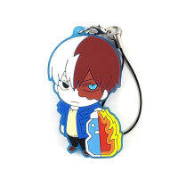 My Hero Academia Japanese anime figure bakugo katsuki OCHACO URARAKA Todoroki Shoto mobile phone charmskeychainstrap