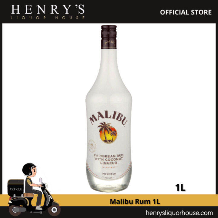 Malibu Rum 1L Lazada PH Buy sell online Rum with cheap price Lazada PH