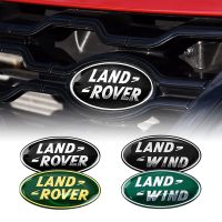 อุปกรณ์เสริมรถยนต์สำหรับ Land Rover Aurora EVQ Range Rover Evoque LR2 3 SVR Velar อะลูมินัมอัลลอยลม Kisi-Kisi Depan ตราสติกเกอร์ลำต้น