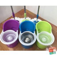 Spin Mop ไม้ถูพื้น ถังปั่น ไม้ม็อบ ไม่ถูพื้นพร้อมถัง ไม่ถูพื้นถังปั่น