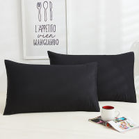 Cotton Pillowcase Solid Color Pillow Case Bedding Black Pillow Cover Envelope Custom Pillow Case Cover 40x60 40x70 50x70