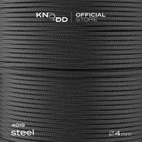 No.4019: Steel พาราคอร์ดไนลอน Made in USA 100% Nylon Paracord 550 ขนาด 4 มม.