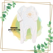 George Vàng Sunshine - Sleepsuit Bộ Body Cho Bé Trai Cotton - Đồ Ngủ Cho Bé