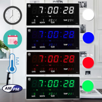 ๋JINHENG นาฬิกาดิจิตอล LED รุ่นJH-3615 แขวนติดผนัง Number ClockLED ขนาด 36x15x3CM พร้อมส่งฟรีหัวชาทและอะแดปเตอร์ สินค้าพร้อมส่ง