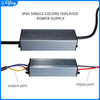 ไดรเวอร์แอลอีดีกันน้ำ1W-36W สำหรับไฟ LED 85-265V แหล่งจ่ายไฟเครื่องแปลงแสงสว่างควบคุมแรงดันกระแสคงที่