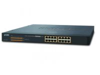 16-Port 10/100/1000T 802.3at PoE+ Ethernet Switch » GSW-1600HP