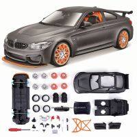 1:24 BMW M4 GTS Rakitan DIY ดายโมเดล-Casting Mobil Koleksi Hadiah Alat Mainan