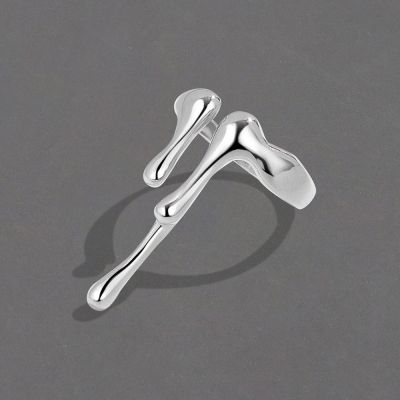 แหวนมงกุฎสไตล์โกธิคแนวสร้างสรรค์สไตล์ Boho สำหรับผู้หญิงผู้ชายเครื่องประดับแหวนแบบปรับขนาดได้มีเสน่ห์