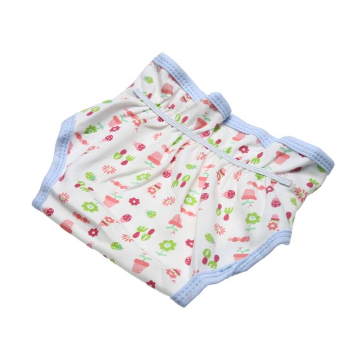 เด็กทารกผ้าฝ้ายนุ่มระบายอากาศกางเกงผ้าอ้อมผ้าอ้อมการ์ตูนใช้ซ้ำได้