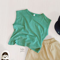 Little Perin เสื้อเด็ก Green Tank Top