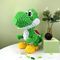 ย่อยยากปริศนาอนุภาคเล็ก ๆ เด็ก Yoshi เข้ากันได้เลโก้ปริศนาอิฐเด็กของเล่นของขวัญเครื่องประดับบริการที่มีคุณภาพ