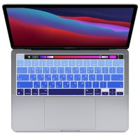 【CPH Digital store】SDYIGOE Keyboard Korea คลุมสำหรับ MacBook Pro13นิ้ว2020 M1 A2289A2338A2141 Pro16ฟิล์มป้องกันผิวพร้อมทัชบาร์