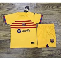 KID * 2223 New Barcelona 3Away เสื้อกีฬาฟุตบอลคุณภาพสูง * มีในสต็อก