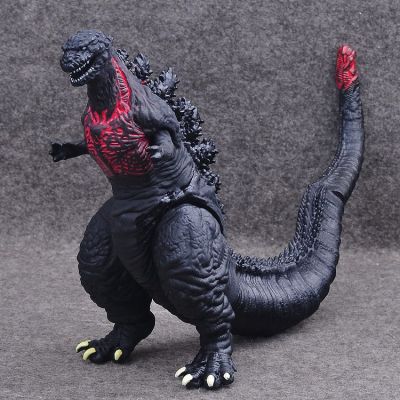Eric Shin Godzilla ไดโนเสาร์ของเล่น Pvc สีดำ/สีม่วง Action Figures สะสม Modely