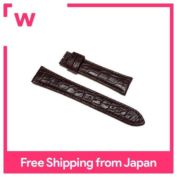 [Seiko] SEIKO watch band 19 mm Grand Seiko genuine belt Crocodile dark